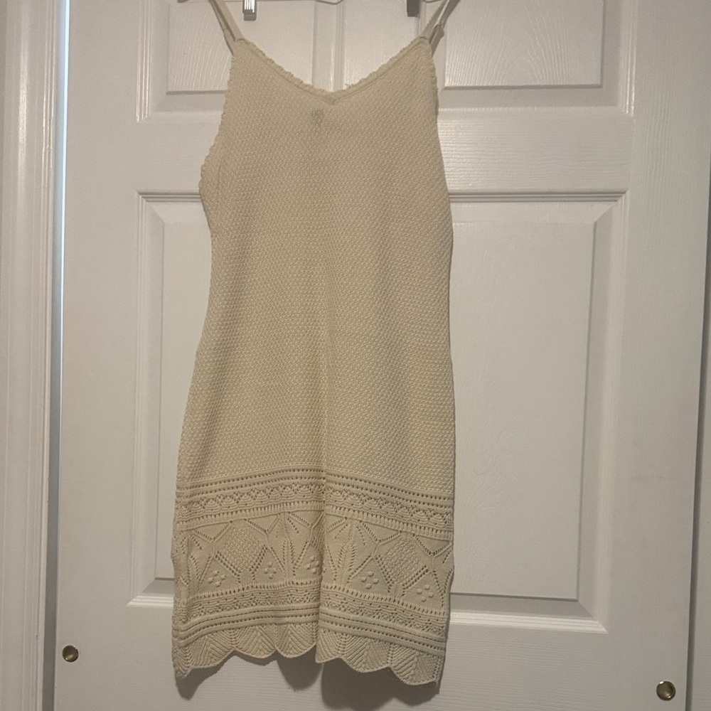 Windsor Cream Midi Dress